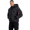 ALPHA INDUSTRIES Bunda Hooded Logo Puffer - čierna (108107/03)