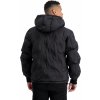 ALPHA INDUSTRIES Bunda Hooded Logo Puffer - čierna (108107/03)