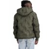 ALPHA INDUSTRIES Bunda Hooded Logo Puffer - dark olive (108107/142)