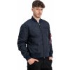 ALPHA INDUSTRIES Bunda MA-1 VF Authentic Overdyed - modrá (108130/07)