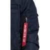 ALPHA INDUSTRIES Bunda MA-1 VF Authentic Overdyed - modrá (108130/07)