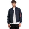 ALPHA INDUSTRIES Bunda MA-1 VF Authentic Overdyed - modrá (108130/07)