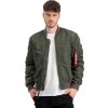 ALPHA INDUSTRIES Bunda MA-1 VF Authentic Overdyed - dark olive (108130/142)