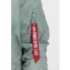 ALPHA INDUSTRIES Bunda MA-1 TT Hood Custom - dusty green (126117/680)