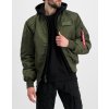 ALPHA INDUSTRIES Bunda MA-1 D-Tec - darkgreen / black (183110/481)