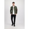 ALPHA INDUSTRIES Blúza Alpha Overshirt - dark olive (108123/142)