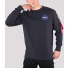 ALPHA INDUSTRIES Mikina Space Shuttle Sweater - modrá (178307/07)