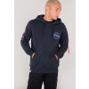 ALPHA INDUSTRIES Mikina Apollo 11 Hoody - modrá (188310/07)