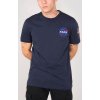 ALPHA INDUSTRIES Tričko Space Shuttle T - modré (176507/07)