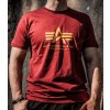 ALPHA INDUSTRIES Tričko BASIC - burgundy (100501/184)