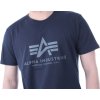 ALPHA INDUSTRIES Tričko BASIC - modré (100501/07)