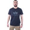 ALPHA INDUSTRIES Tričko BASIC - modré (100501/07)