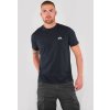 ALPHA INDUSTRIES Tričko BASIC T Small Logo - modré (188505/07)