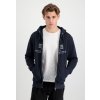 ALPHA INDUSTRIES Mikina Basic Zip Hoody - rep.blue (178325/07)