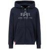 ALPHA INDUSTRIES Mikina Basic Zip Hoody - rep.blue (178325/07)