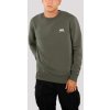 ALPHA INDUSTRIES Mikina Basic Sweater Small Logo - dark olive (188307/142)