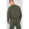 ALPHA INDUSTRIES Mikina Solid Crew Neck - dark olive (188301/142)