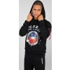 ALPHA INDUSTRIES Mikina Mission To Mars Hoody - čierna (126330/03)