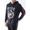ALPHA INDUSTRIES Mikina Mission To Mars Hoody - modrá (126330/07)