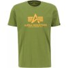 ALPHA INDUSTRIES Tričko BASIC - moss green (100501/714)