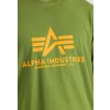 ALPHA INDUSTRIES Tričko BASIC - moss green (100501/714)