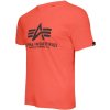ALPHA INDUSTRIES Tričko BASIC - radiant red (100501/711)