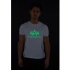 ALPHA INDUSTRIES Tričko Basic T Kryptonite - biele (116521/09)