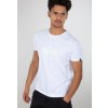 ALPHA INDUSTRIES Tričko Basic T Kryptonite - biele (116521/09)