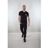 ALPHA INDUSTRIES Tričko RBF Back Stripe T - čierne (128534/03)