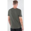 ALPHA INDUSTRIES Tričko Label T - dark olive (118502/142)
