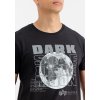 ALPHA INDUSTRIES Tričko Dark Side - black reflective (108510/285)