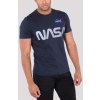 ALPHA INDUSTRIES Tričko NASA Reflective T - modré (178501/07)