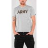 ALPHA INDUSTRIES Tričko ARMY CAMO - šedé (188503/17)