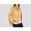 ALPHA INDUSTRIES Dámska bunda MA-1 VF 59 - zlatá (133009/145)