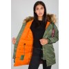 ALPHA INDUSTRIES Dámska bunda N3B VF 59 - sage green (113007/01)