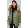 ALPHA INDUSTRIES Dámska bunda N3B VF 59 - sage green (113007/01)