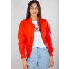 ALPHA INDUSTRIES Dámska bunda MA-1 TT - atomic red (141041/577)