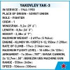 COBI Stavebnica HC WW2 Yakovlev Yak-3 (COBI-5862)
