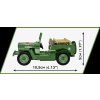 COBI Stavebnica HC WW2 Medical Willys MB (COBI-2295)