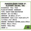 COBI Stavebnica HC WW2 Panzerjäger Tiger (P) Elefant (COBI-2582)