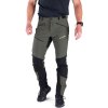 NORTHFINDER Dlhé nohavice 3L GINO - black / darkgreen (108236-550)