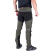 NORTHFINDER Dlhé nohavice 3L GINO - black / darkgreen (108236-550)