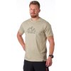 NORTHFINDER Tričko JAZIEL - greengrey (107475-263)