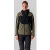 NORTHFINDER Dámska bunda 3L ZARA - čierna/tmavo zelená (106984-550)