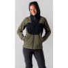 NORTHFINDER Dámska bunda 3L ZARA - čierna/tmavo zelená (106984-550)