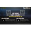 NITECORE Svietidlo T4K - black (NC-T4K)