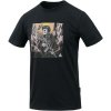 DIRECT ACTION Tričko Skeleton - black (TS-SKTN-CTN-BLK)