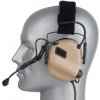 EARMOR Sluchadlá M32 Plus - coyote brown (M32-CB-PLUS)