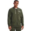 UNDER ARMOUR Mikina Rival Terry LC FZ - tmavo zelená (1370409-390)