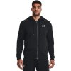 UNDER ARMOUR Mikina Essential Fleece FZ Hood - čierna (1373881-001)